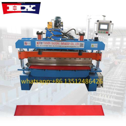 Single layer roof roll forming machine 