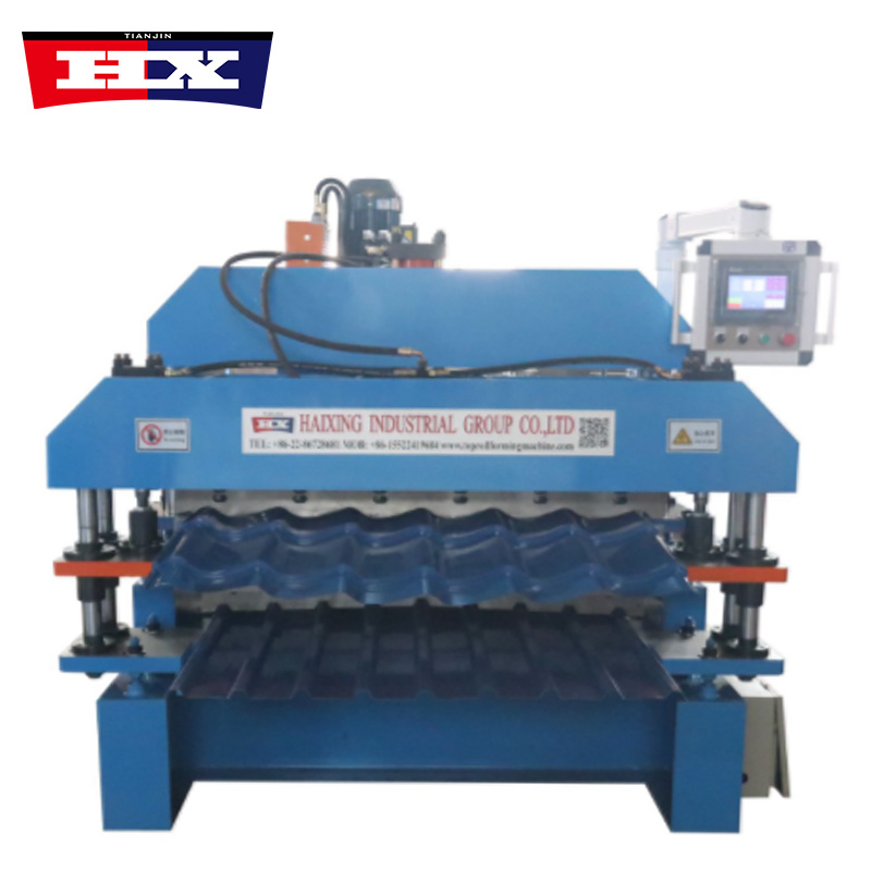 Double Layer Deck Roll Forming Machine for Metal Roofing Sheet and Floor Deck Panel Production Line