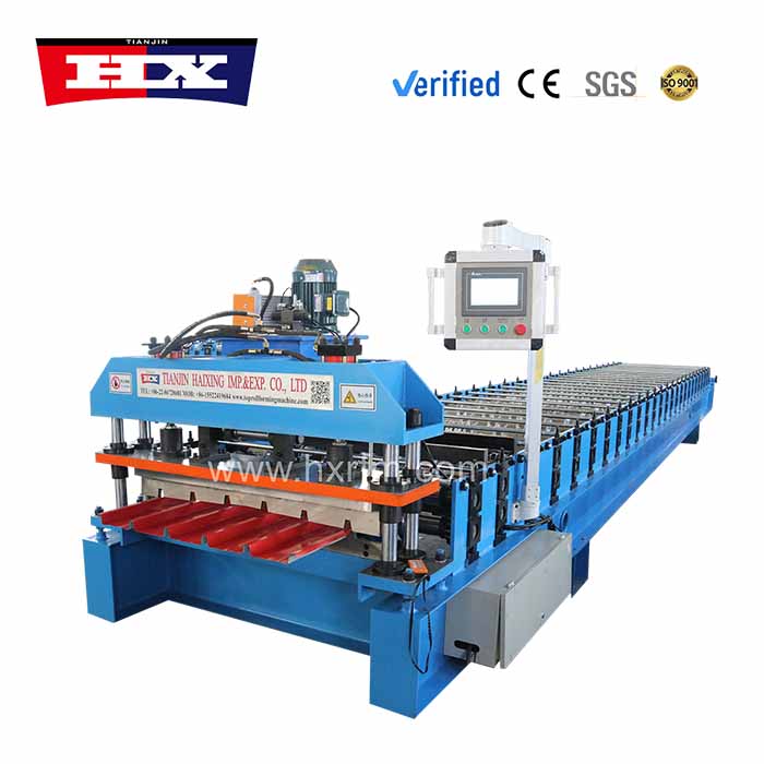 Maquina de fabricar telha trapezoidal CN910