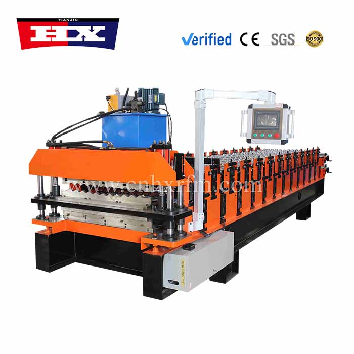 Maquina para fabricar calaminas 762 y trapezoidal PV5 820
