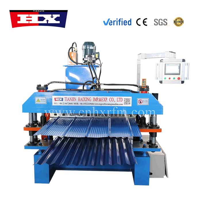 Maquina para fabricar zinc acanalado 836 y trapezoidal 5V