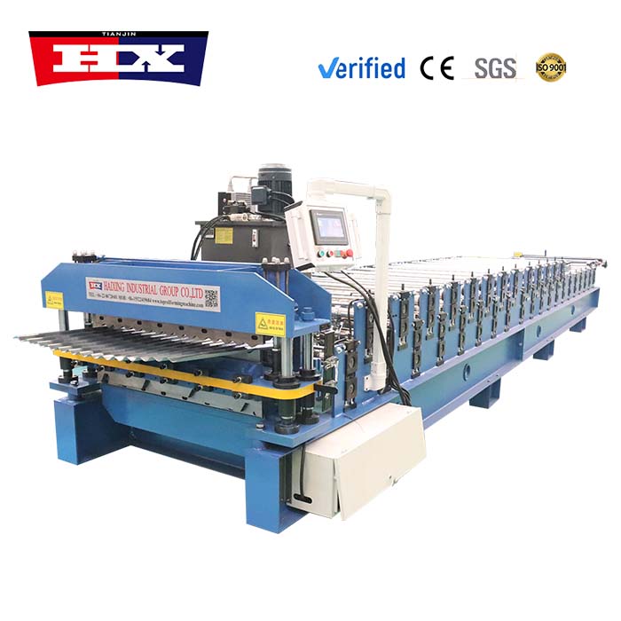 Maquina para fabricar chapas acanaladas y trapezoidal PV4