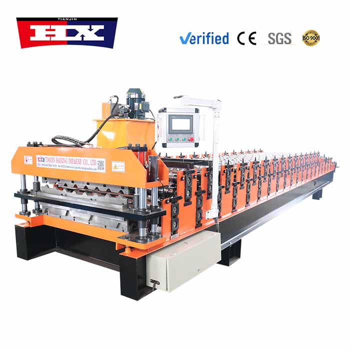 Conformadora de chapa trapezoidal PV4 y trapezoidal PV8