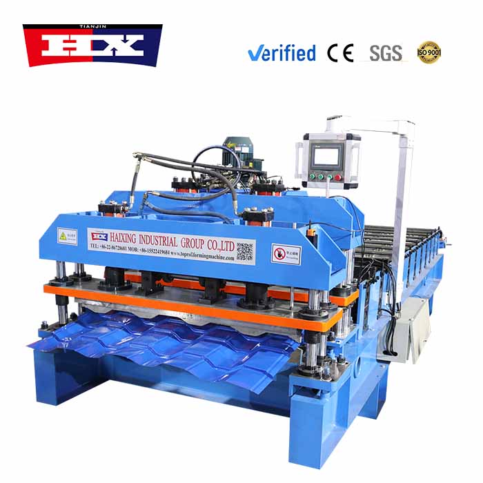 Maquina de hacer tejas 1160