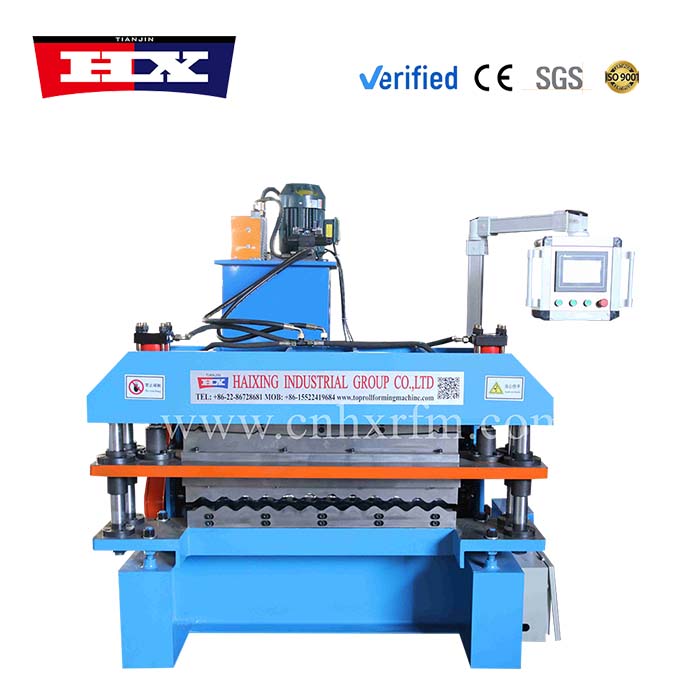 Maquina para fabricar zinc acanalado 762 y trapezoidal 5V 819