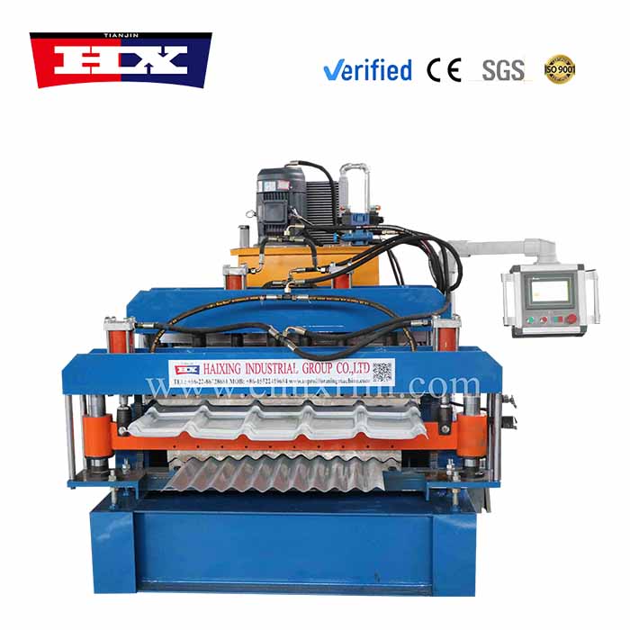 Maquina para hacer zinc acanalado y tejas