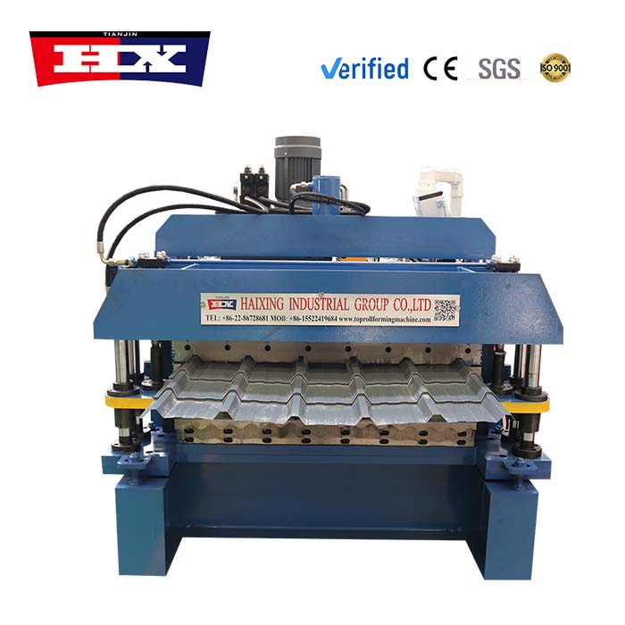Maquina para hacer zinc acanalado 988 y tejas 1000