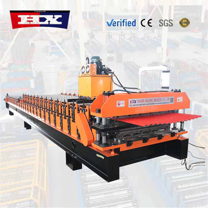 Maquina para fabricar calaminas 988 y trapezoidal 910