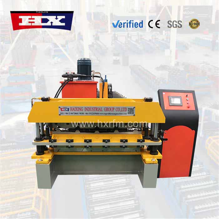 Maquina conformadora de chapas de trapezoidal TR4 y trapezoidal TR5