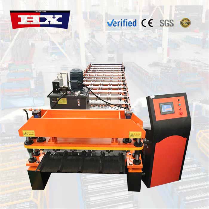 Máquina conformadora de chapa trapezoidal modelo TR5