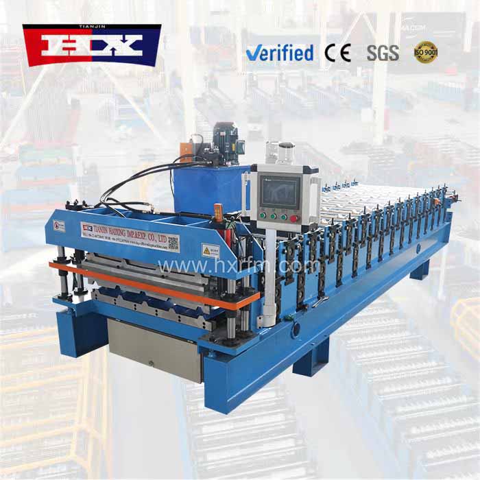 Maquina conformadora de chapa trapezoidal tr4 y tr5