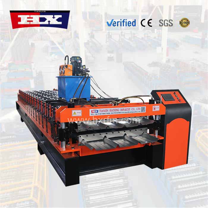Conformadora de chapa trapezoidal doble capa TR4 y TR5