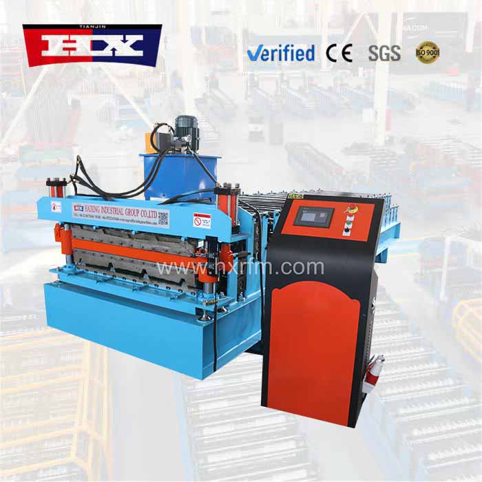 Maquina conformadora de chapa trapezoidal TR4 y TR5