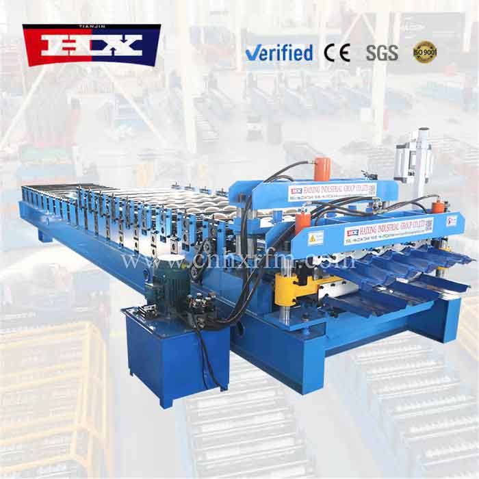 Maquina para hacer tejas 1035 y trapezoidal TR4