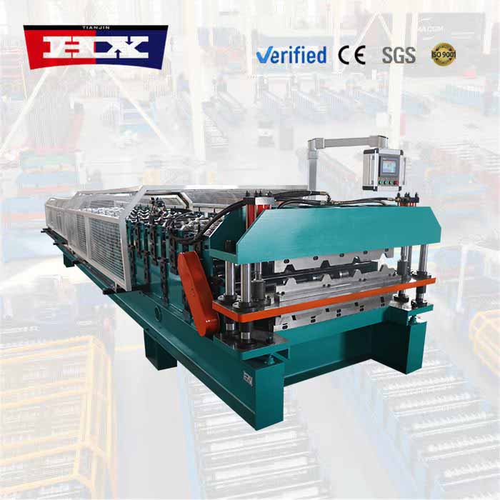Conformadora de chapa de doble trapezoidal 765 y 735