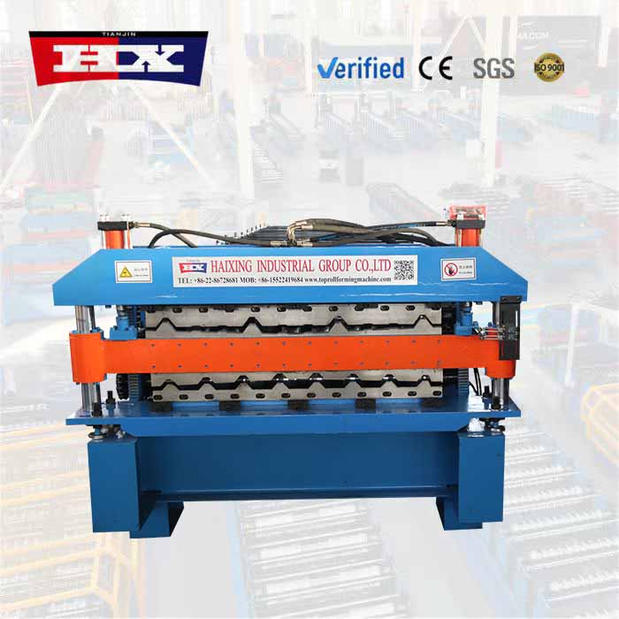 Maquina conformadora de chapas trapezoidal 1008 y trapezoidal