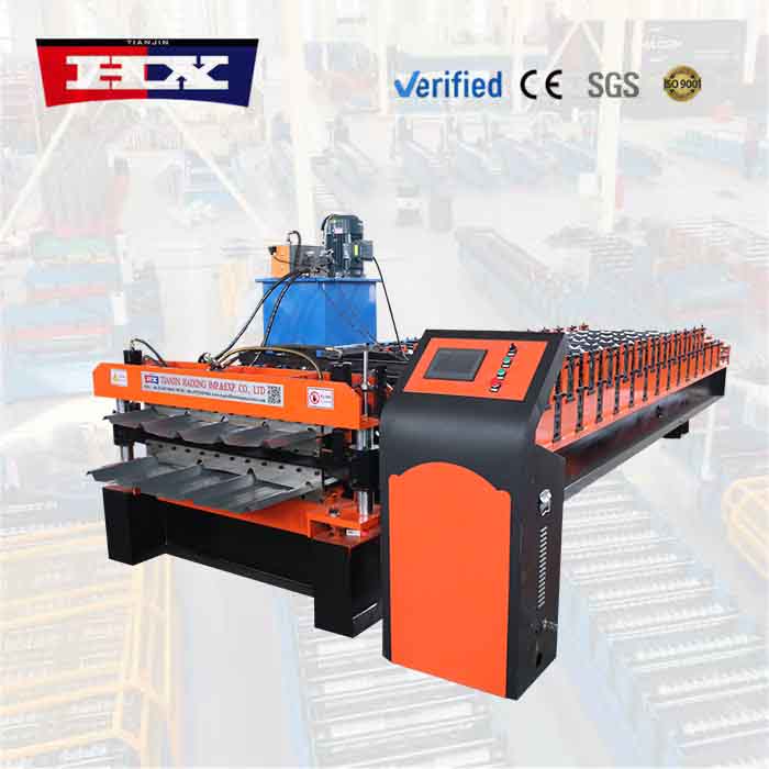 Maquina conformadora de chapas trapezoidal TR4 y TR5
