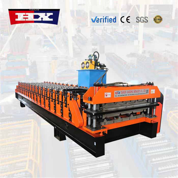 Maquina conformadora de chapas trapezoidal TR4 y trapezoidal TR5