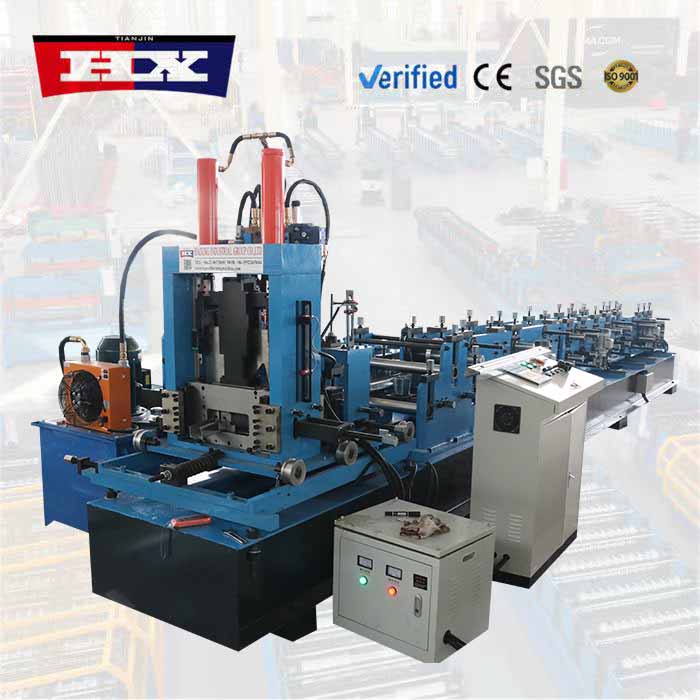 C channel making machine