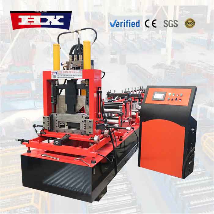 C shape purlin roll forming machine