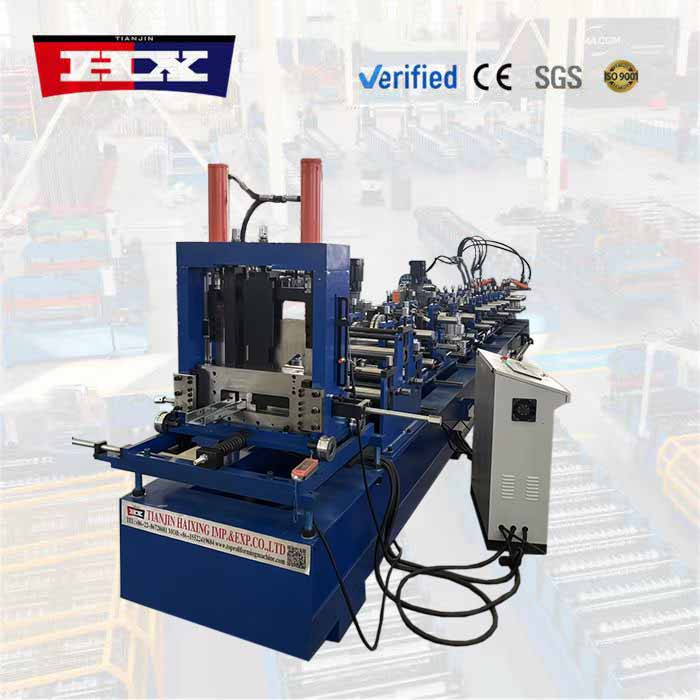 Roll forming machine for c purlin