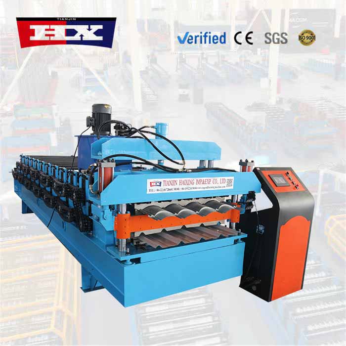 Ibr roof sheet making machine