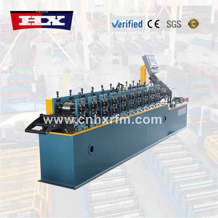Track roll forming machine
