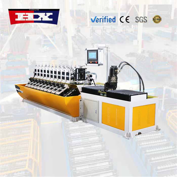 Stud and track roll forming machine