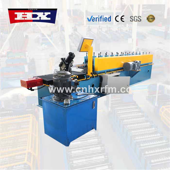 Metal stud machine