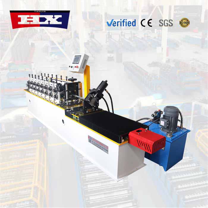 Metal stud machine