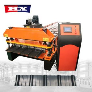 single layer trapezoidal roof making machine