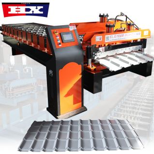 maquina para fabricar zinc de teja continua