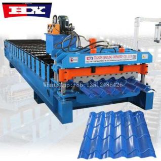 Maquina para planchas de zinc teja 