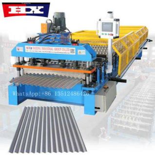 Maquinas para hacer laminas para techo zinc acanalada