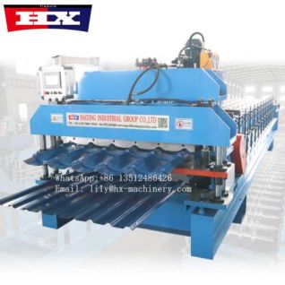Maquina para hacer lamina galvanizada de zinc trapezoidal y teja
