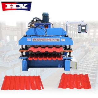 Galvanized Aluminium sheet rolling machine double layer