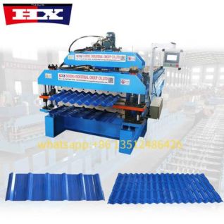 Double layer roll forming machine