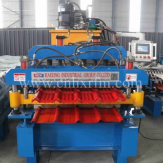 double layers of roofing making machines for GI PPGI Steel Roofing Sheet Making Production Line