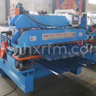 double layer deck roll forming machine for produce roofing sheet