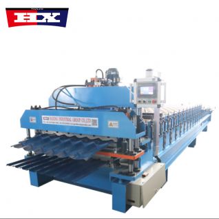 High Quality Double Layer roof Roll Forming Machine Manufacturer for GI PPGI Steel Roof Panel