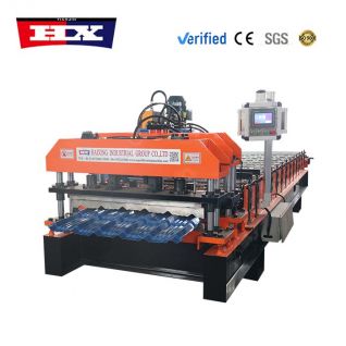 Máquina para fabricar tejas metálicas multi onda