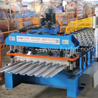 Uganda Tiles Steel Roof Panel Machine for Making GI PPGI Metal Roofing Sheets with High Efficiency