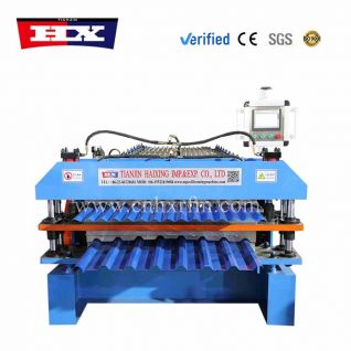 Maquina para hacer zinc acanalado y trapezoidal PV8