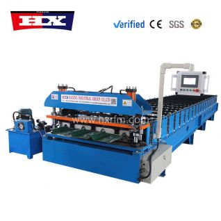 Máquina conformadora monocapa de chapa trapezoidal PV4
