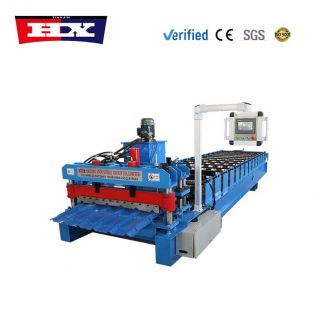 Máquina para hacer tejas de múltiples ondas