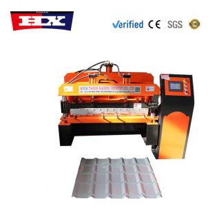 Máquina para hacer tejas simples