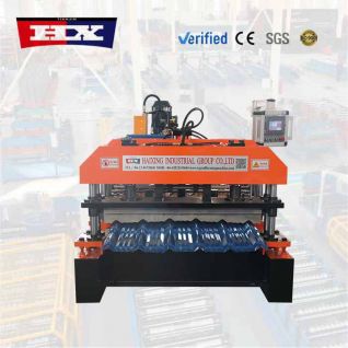 Máquina formadora de chapa de zinc modelo 1020