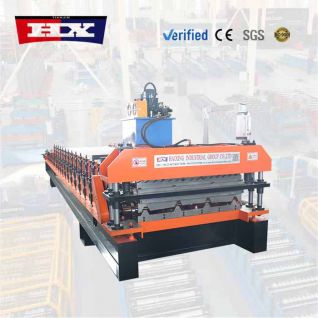 Maquina para hacer planchas de zinc 1064 y trapezoidal 1000