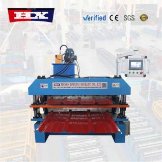 Maquina conformadora de chapa trapezoidal TR4 y TR5 doble capa