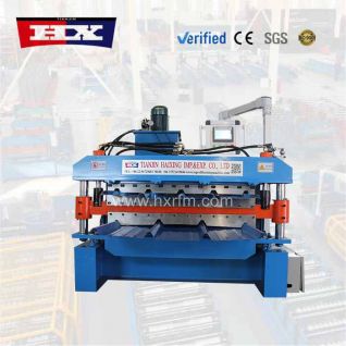 Maquina conformadora de doble chapa trapezoidal 1000